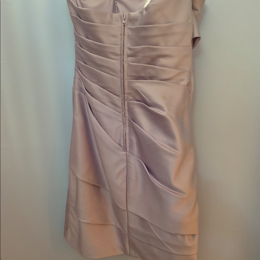 David’s bridal lilac dress